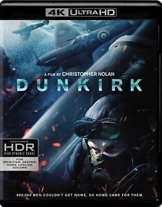 Dunkirk 4K UHD Blu-ray Tom Hardy NEW