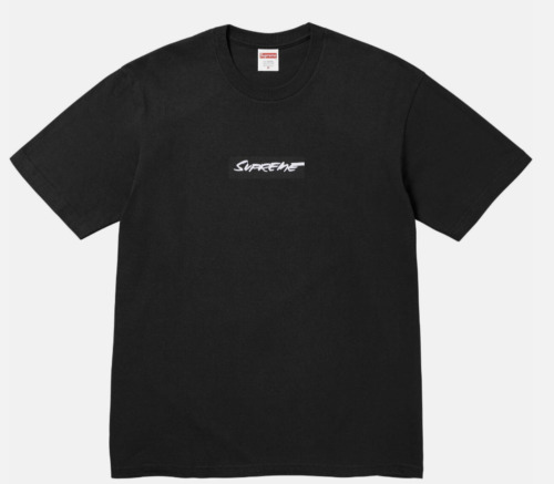 Supreme Futura Box Logo Tee Shirt Black Size Large SS24