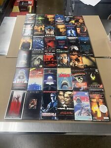 New ListingLot Of 36 Vintage VHS Movie Cult Horror / Erotic Sci-fi / Scary Movies