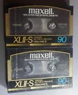 Maxell XLII-S 90 Audio Cassette  IEC Type II High Bias Black Magnetite SEALED X1