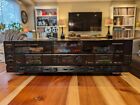 AIWA AD-WX909 twin Stereo Cassette deck with 3 HEADS - serviced and tested.
