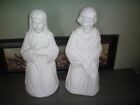 MARY & JOSEPH CHRISTMAS NATIVITY BECO BLOW MOLDS WHITE 17