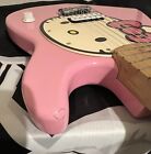 Hello Kitty Squier Fender guitar