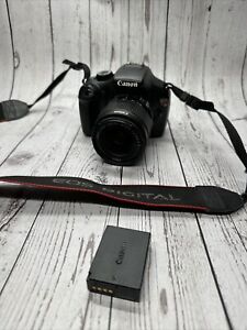 New ListingCanon EOS Rebel T3 Digital SLR Camera Black With EFS 18-55mm Lens No Charger
