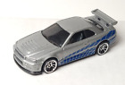 Hot Wheels loose Nissan Skyline R34 GT-R silver Fast & Furious 5 pack Exclusive