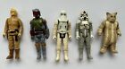 *Vintage* Original Star Wars Figures lot of 5- Luke, Boba Fett, AT-AT, Logray +