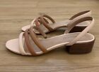 Madewell Addie Low Heeled Sandals Size 7 Retail $128