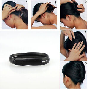 Magic DIY hair styling updo bun comb clip set for hair french twist maker