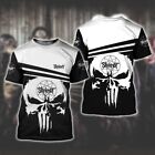 New ListingSlipknot Rock Band Skull Music Lover 3D Printed T-Shirt