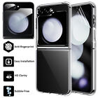 For Samsung Galaxy Z Flip 5 Clear Case Slim Cover/ Screen/ Camera Lens Protector