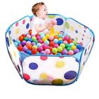 Kids Ball Pit, Blue Large Pop Up Toddler Ball Pits Play Tent for Toddlers 1-3