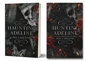 H.D. CARLTON 2 Books Set: Haunting Adeline & Hunting adeline (English,Paperback)