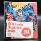DC Comics Collector's Binder W/10 Empty Protector Sleeves 1995 Still Seald NM