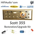 Scott 355 receiver tuner restoration repair service rebuild kit fix capacitor