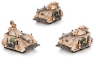 Warhammer Legions Imperialis Legiones Astartes Predator Tanks x3 New on Sprue