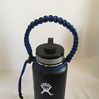 Hydro Flask Paracord Handle/Strap - ELECTRIC BLUE/BLK - USA Made Paracord