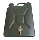 29 COMMANDO ROYAL ARTILLERY DELUXE JERRY CAN HIP FLASK & GOLD PLATED BADGE