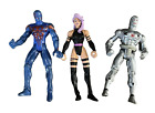 Marvel Figures X-men Iron Man Arctic Spider Man Lot 3 Vintage 90s Toy Biz