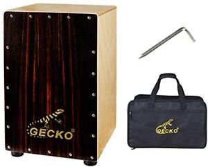 New ListingGECKO Cajon BOX Drum-Wooden Percussion Box musical instrument bass drum box a...