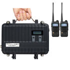 New ListingRetevis RT97 GMRS Repeater PowerDivider Dustproof 8CH Base Station+2*GMRS Radio