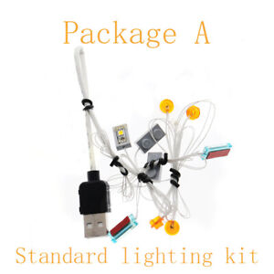 LED Light Kit For City Deep Space Rocket and Launch Control LEGOs 60228 Lighting