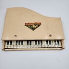 Vintage Child’s Toy Wooden Baby Grand Piano Made In Japan Missing Legs
