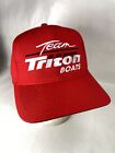 Team Triton Boats Red Snap Back Adjustable Hat Fishing Embroidered NWOT
