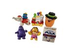 Lot of 6 VTG McDonalds 80s 90s Toys Changeable McNugget Grimace Birdie Fry Guy
