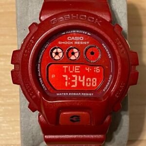 Casio G-Shock GMD-S6900SM-4 Red Out Metallic Mens Womens Digital Watch GMDS 6900