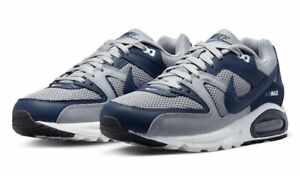 Nike Air Max Command White Grey Midnight Navy Casual Sneakers Size US 10