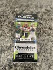 2020 Panini Chronicles NFL Football Cello 15-Card Value Fat Pack