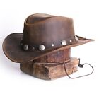 Bullring Leather Hat Western Cowboy for Men & Women