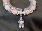 Rose Quartz Love Charmed Beaded Bracelet