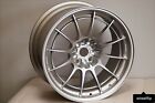 Enkei NT03+M 18x9.5 +40, 18x10.5 +30 5x114.3 Silver Staggered (SET OF 4)