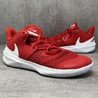 Nike  HyperSpeed Court Red White Volleyball Shoes CI2963-610 Women's Size 8 NEW
