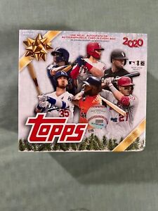 2020 Topps Holiday Baseball Mega Box Sealed