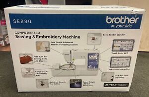 New ListingBrother SE630 Computerized Sewing Embroidery Machine BRAND NEW Sealed‼️🔥✅