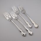 Towle French Provincial Sterling Silver Salad Forks - 6 3/8