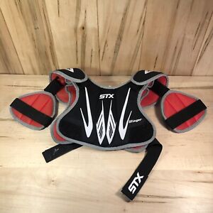 Great Condition Lacrosse Shoulder Pads STX Stinger Youth Size 17” x 12”