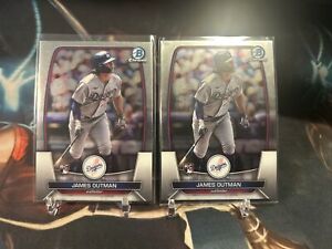 New Listing2023 Bowman Chrome - #68 James Outman (RC) Lot Of 2