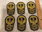 Virginia State Police Hat patch set 6 pieces all new