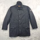 PME LEGEND Jacket Coat Mens 2XL Black PALL MALL Wool Blend Long Military USA
