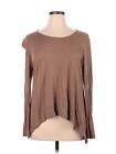 Crosby Women Brown Long Sleeve T-Shirt XL