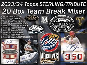 MINNESOTA TWINS 2023/24 Topps STERLING/TRIBUTE 20 Box Team Break Mixer #2