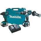 Makita 18V LXT® Lithium‑Ion Brushless Cordless 2‑Pc. Combo Kit - Reconditioned