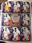 PANINI  WORLD CUP 2022 ADRENALYN XL  PACKET FRESH COMPLETE TEAM USA