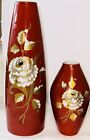 New ListingPair Of Wallendorf Porcelain Hand Painted Vases. Mint Condition