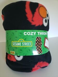 SESAME STREET ELMO Cozy Throw Adult, one size fits most