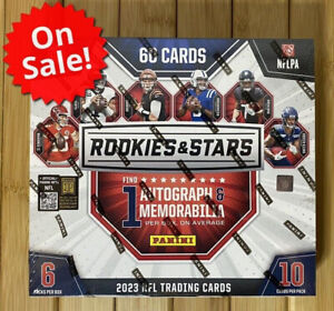 2023 Panini NFL Rookies and Stars Football Longevity (Mega Box OR Blaster) Cards