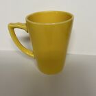 HTF Vintage Homer Laughlin RIVIERA YELLOW  HANDLED TUMBLER Mug Tea Coffee Cup